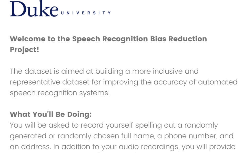 Alphanumeric Audio Dataset Collection